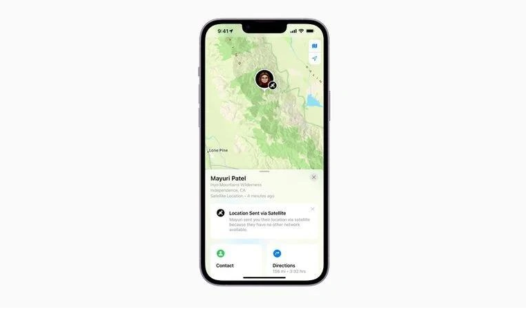 噶尔苹果14维修分享iPhone14系列中 FindMy功能通过卫星分享位置方法教程 